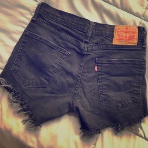 Levi’s High waist shorts